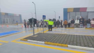 Tekirdağda öğrencilere trafik bilinci kazandırılıyor