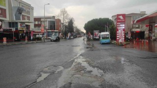Tekirdağda sağanak yağış