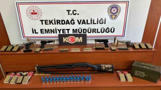 Tekirdağda silah ticaretine operasyon: 7 şüpheliye işlem
