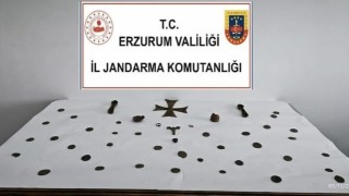 Tekmanda tarihi eser operasyonu