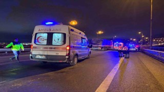 Tem otoyolunda kaza: 4 yaralı