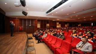 Temizlik işleri personeline yalın temelleri eğitimi verildi