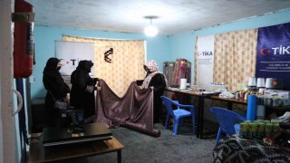 TİKA, Kabilde Dikiş-Nakış Atölyesi Kurdu
