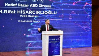 TOBB Başkanı Hisarcıklıoğlu: “Son beş yılda ABDye ihracatımız yüzde 46 artarak 14,8 milyar dolara ulaştı”