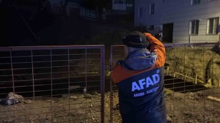 Tokatta inşaat kazısı 5 daireyi boşalttırdı