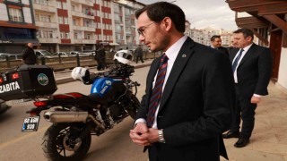 Tokatta motorlu zabıta ekipleriyle şehre hızlı ve etkili hizmet