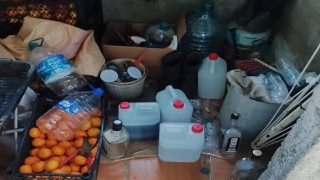Trabzonda sahte alkol operasyonu