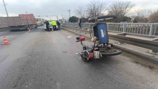Turgutluda trafik kazası: 1 yaralı