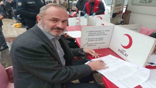 Türk Kızılayı, Görele Müftülüğü personeline altın madalya verdi