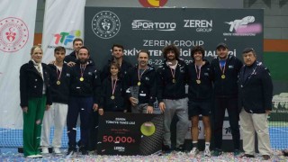 Türkiye Tenis Liginde erkekler şampiyonu TED Spor Kulübü