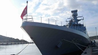 Türkiyenin göz bebeği TCG Büyükada, yeni yılda nöbette
