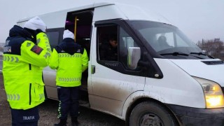 Tutakta servis araçları denetlendi