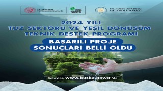Tuz Sektörü ve Yeşil Dönüşüm Teknik Destek Programının 5. dönem başarılı projeleri belli oldu