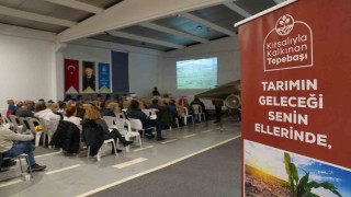 Üreticiler için meyve bahçesi tesisi ve budama eğitimi düzenlendi
