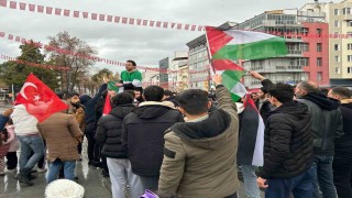 Uşakta Suriyeliler kutlama yaptı