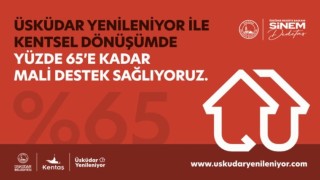 Üsküdar Belediyesinden evini yenileyenlere destek