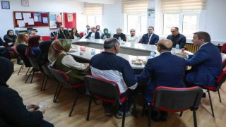 Vali Aydoğdu, Şehit Jandarma Er Fatih Çaybaşı Ortaokulunda incelemede bulundu