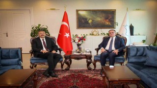 Vali Çelikten Vali Balcıya ziyaret