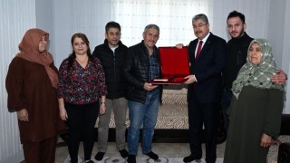 Vali Yılmaz'dan Şehit Ailesine Ziyaret