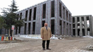 Van Kültür Merkezi ile İl Halk Kütüphanesi yapım çalışmaları aralıksız sürüyor