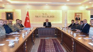Vanda yılbaşı tedbirleri değerlendirildi