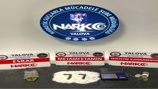 Yalovada uyuşturucu operasyonlarında 4 zanlı tutuklandı