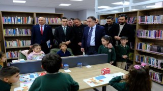 Yenilenen Halk Kütüphanesinin açılışı gerçekleşti