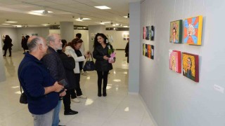 Yenişehir Belediyesi Minipaint-3 sergisini açtı