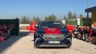 Yerli Malı Haftasında Öğrencilere TOGG Sürprizi