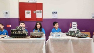 Yerli ve milli savunma sanayii ürünleri miniklere ilham verdi