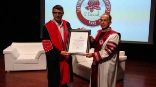 Yusuf Dikeçe, Süleyman Demirel Üniversitesi tarafından fahri doktora payesi