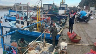 Zonguldak İl Tarım ve Orman Müdürlüğü ekipleri Kilimlide su ürünleri denetimi yaptı