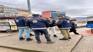 Zonguldakta 7 düzensiz göçmen yakalandı