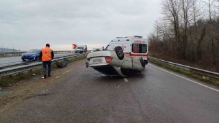 Zonguldakta feci kaza: 3 yaralı