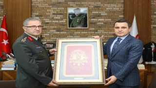 1inci Ordu Komutanı Orgeneral Tokelden Tarihi Alan Başkanı Kaşdemire ziyaret
