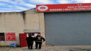 27 yıl hapis cezası bulunan şahıs Bandırmada yakalandı