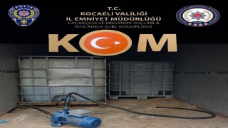 6 bin litre kaçak akaryakıt ele geçirildi
