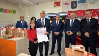 80. Yıl Cumhuriyet İlkokulu'nda Karne Heyecanı