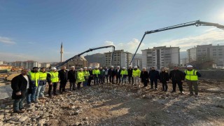 866 konutluk projenin çalışmalarına başlanıldı