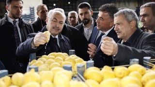 Adana Valisi Köşger, Hal Esnafı İle Buluştu