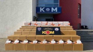 Adanada 2 milyon 350 bin gümrük kaçağı makaron ele geçirildi