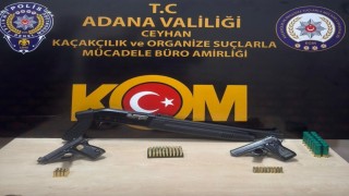 Adanada silah ve mühimmat ticareti operasyonu