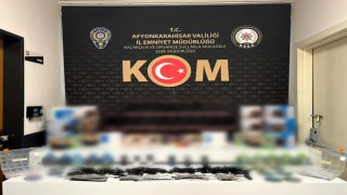 Afyonkarahisarda kaçakçılıkla mücadele sürüyor