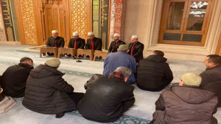 Afyonkarahisarda Miraç Kandili dualarla geçirildi