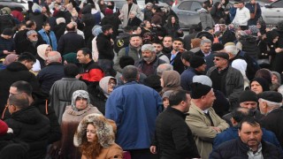 Afyonkarahisarda umre kafilesi dualarla uğurlandı