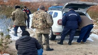 Afyonkarahisarda usulsüz avlanan 4 avcıya idari işlem yapıldı