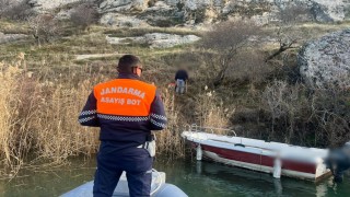 Ağ ile avlanma yasağına uymayan şahsı jandarma yakaladı