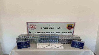 Ağrıda 3500 paket kaçak sigara yakalandı