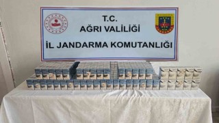 Ağrıda bin 390 paket kaçak sigara yakalandı