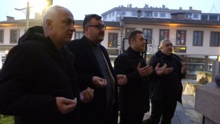 Ahmet Akın, yeni yılın ilk sabahında Zağnos Paşadaydı